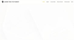 Desktop Screenshot of lemontreestationery.com
